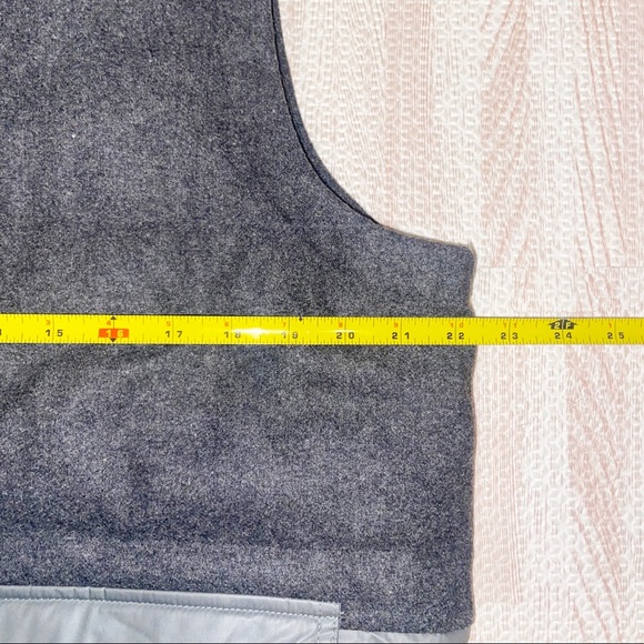 Carve Designs Gray and Green Vest - Picture 7 of 8